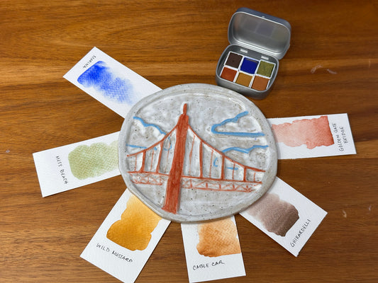 Golden Gate Bridge palette