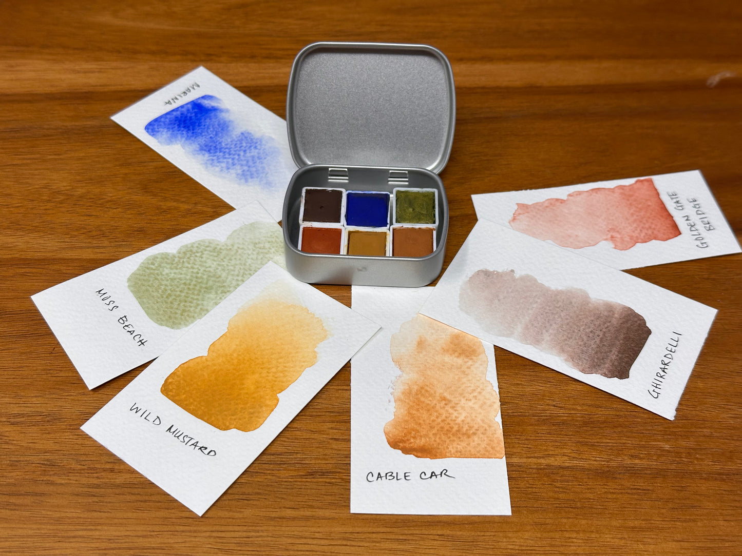 Sparkle by the Bay- Watercolor set