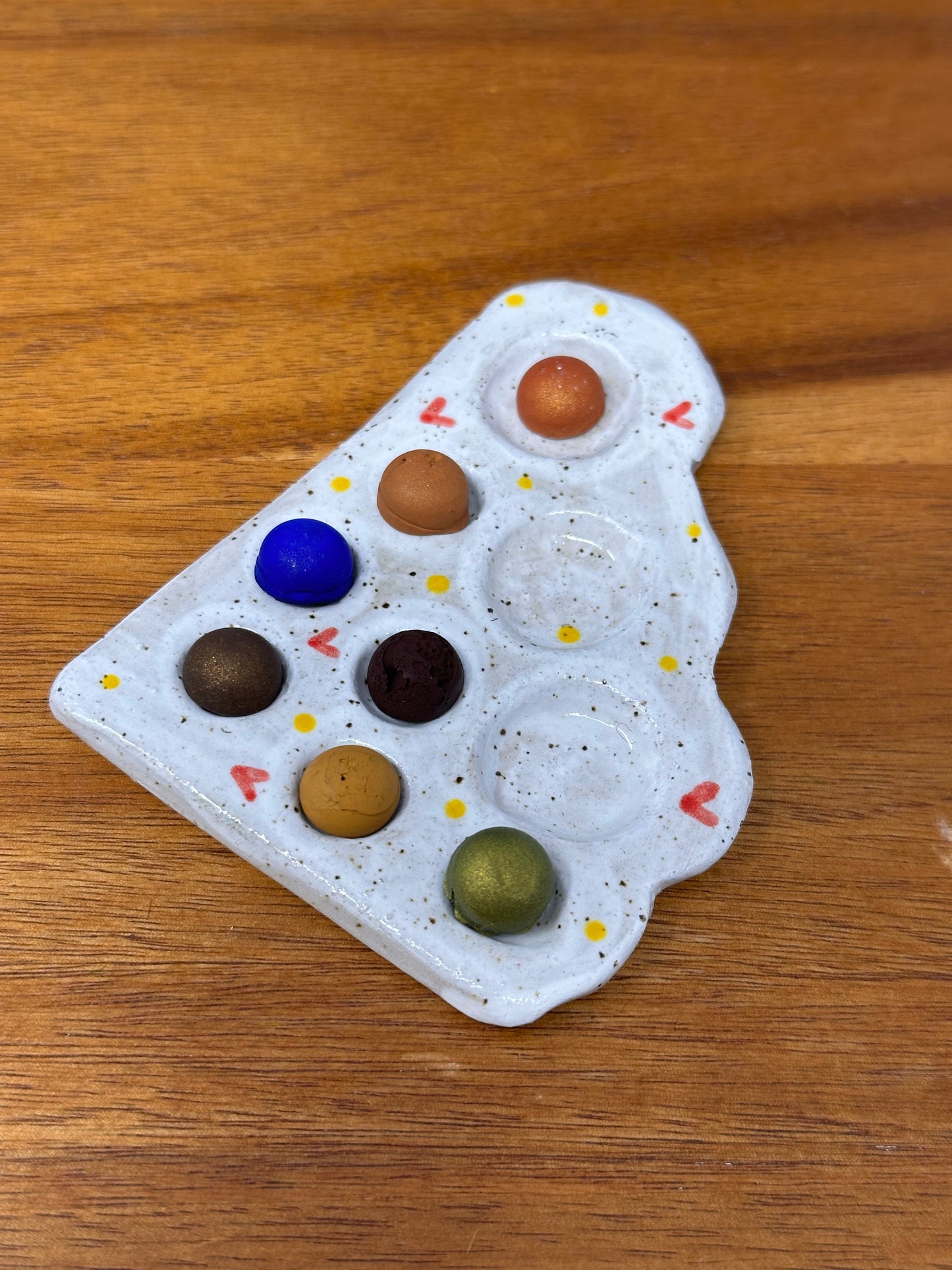 Corner piece palette