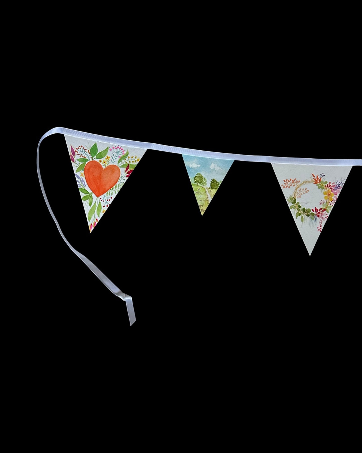 Hand-Painted Watercolor Garland