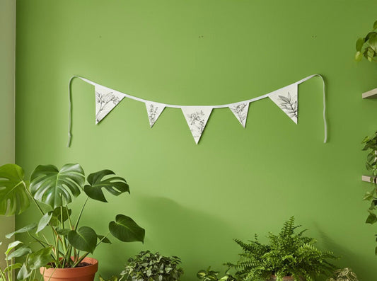 Ink and Watercolor Botanical Garland