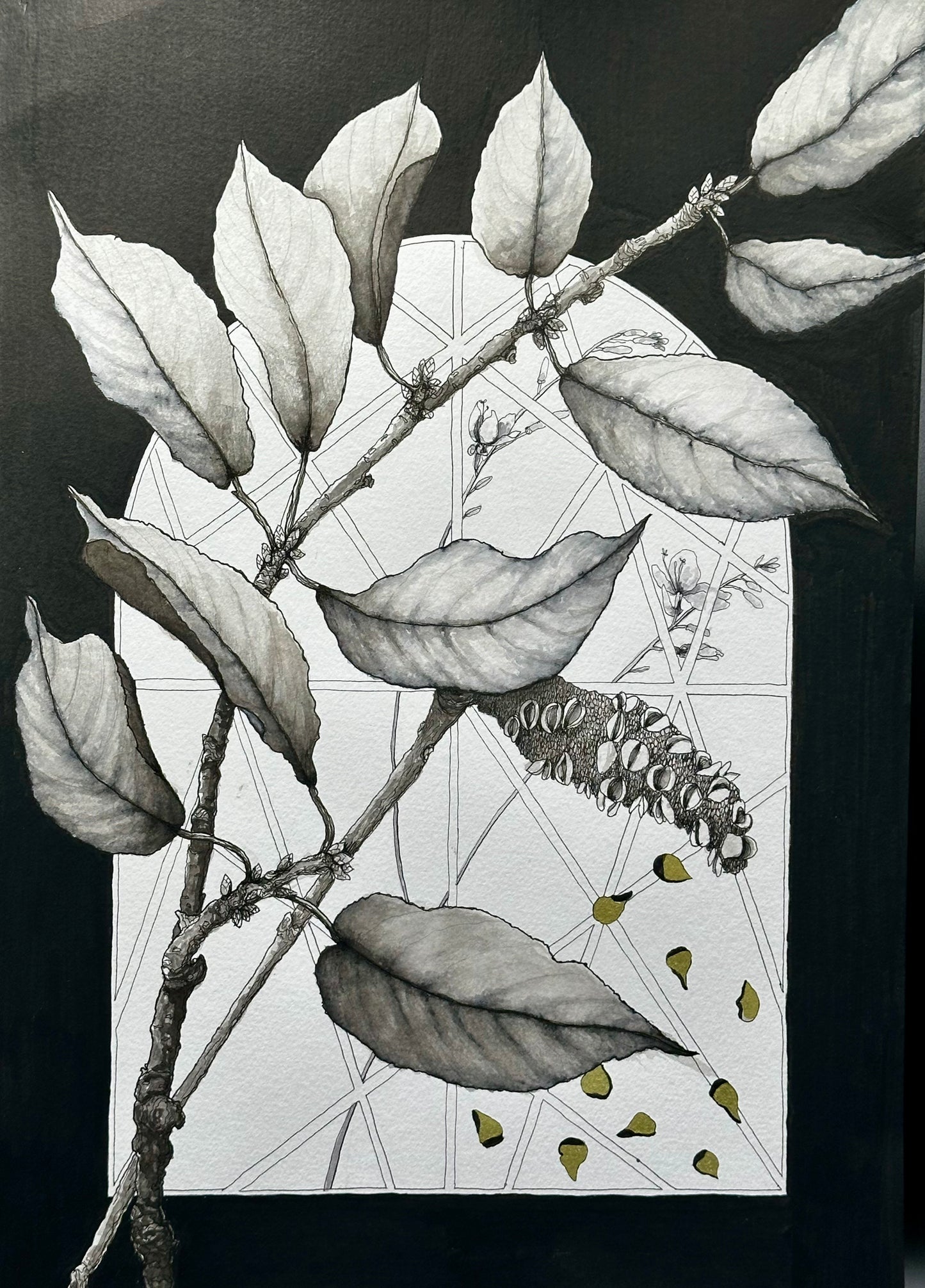 Original Winter Botanical, Harmonic Armature Study
