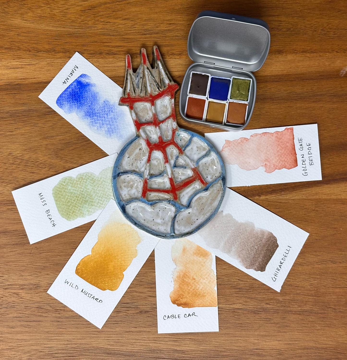 Sparkle by the Bay- Watercolor set